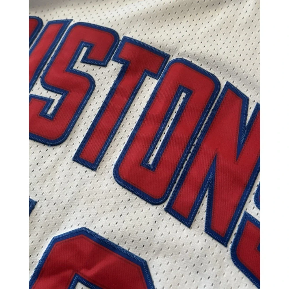 Dennis Rodman #10 Detroit Pistons Adidas Hardwood Classics Jersey Men's L